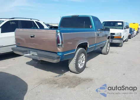 1997 GMC Sierra 1500 Sl Wideside z USA, uszkodzony, nr VIN 1GTEK14R4VZ525807